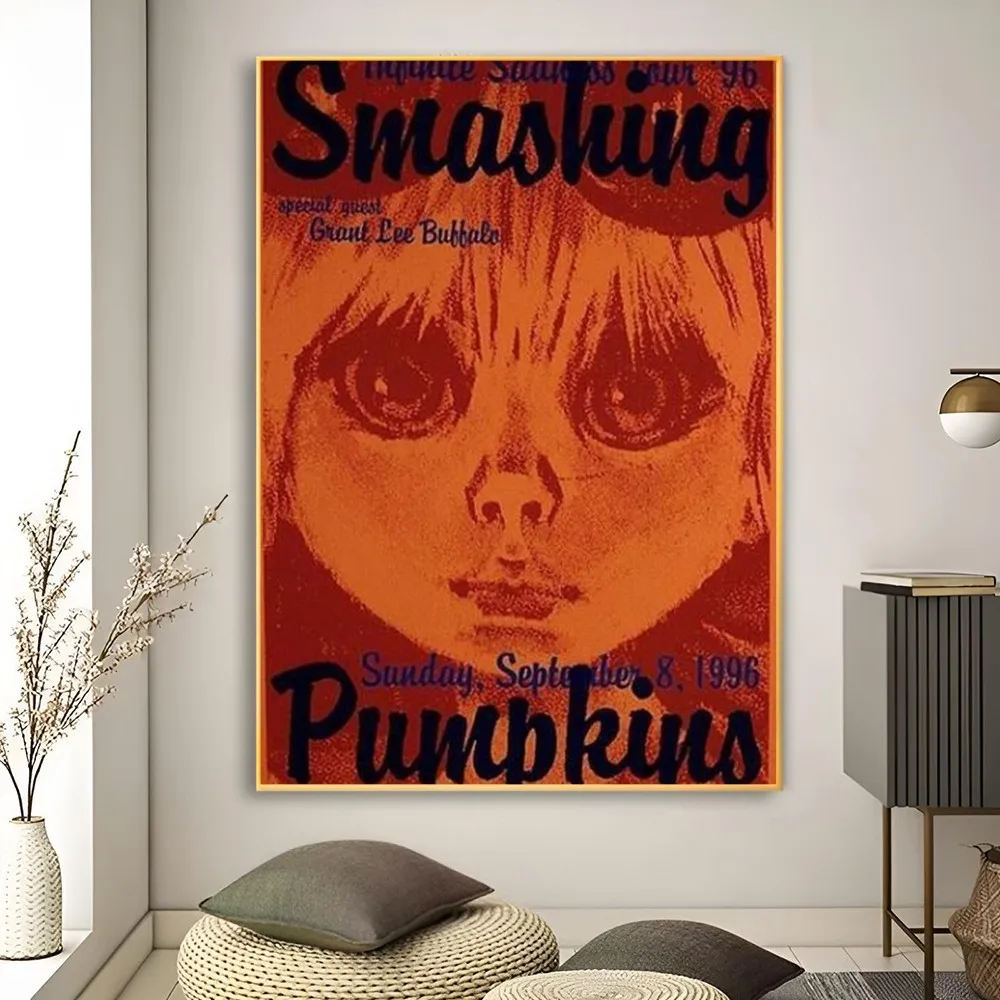 1pc The Smashing Pumpkins Poster Poster Art Print Bar Living Room Furniture Decor