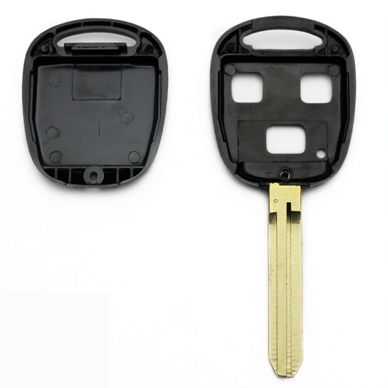 Guscio chiave auto vuoto per sostituzione custodia chiave auto remota Toyota Yaris Avensis 20 pezzi/lotto