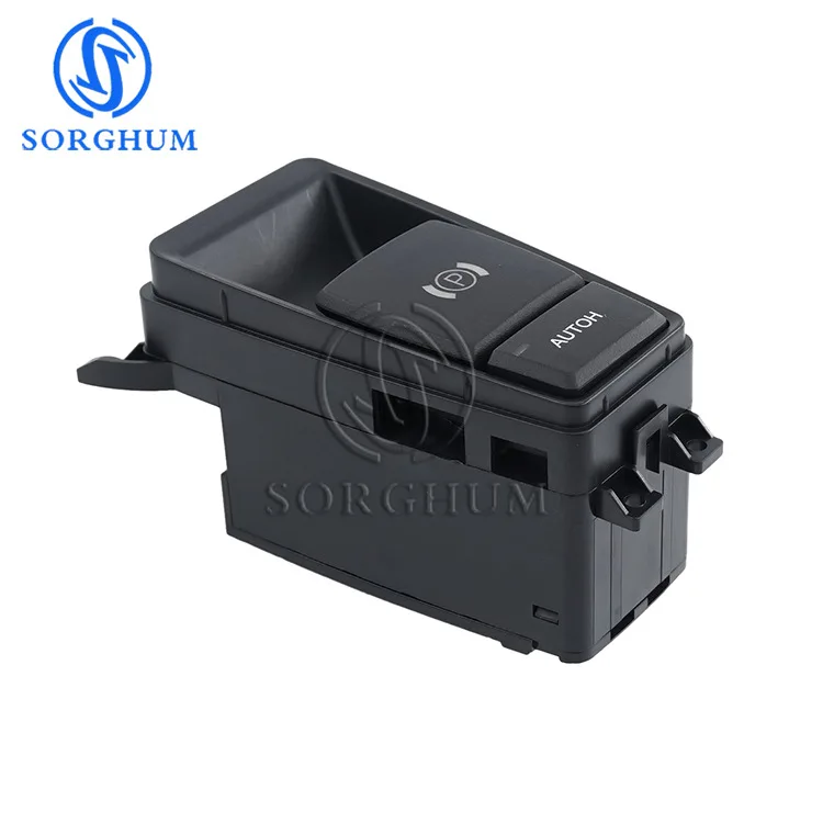 61319148508 Pasuje do BMW X5 X6 części samochodowe przełącznik sterowania hamulcem postojowym elektroniczny przełącznik hamulca ręcznego