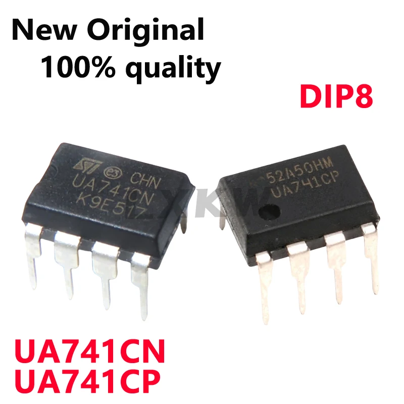 10-100/PCS New UA741 UA741CN UA741CP DIP-8 Operational amplifier chip In Stock