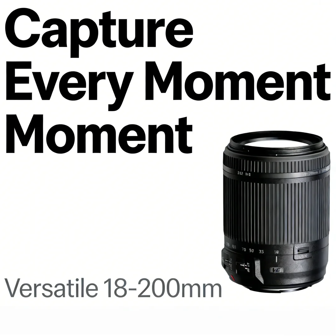 

98% New Genuine For Tamron AF 18-200mm f/3.5-6.3 Di II VC（B018） Wide angle zoom Lens APS-C DSLR Camera