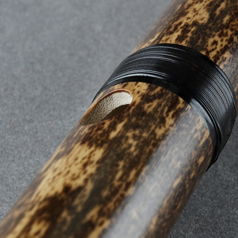 Natural Bamboo 54CM Shakuhachi Handmade Chinese Traditional Musical Instrument D Key For Beginners Woodwind Flutes