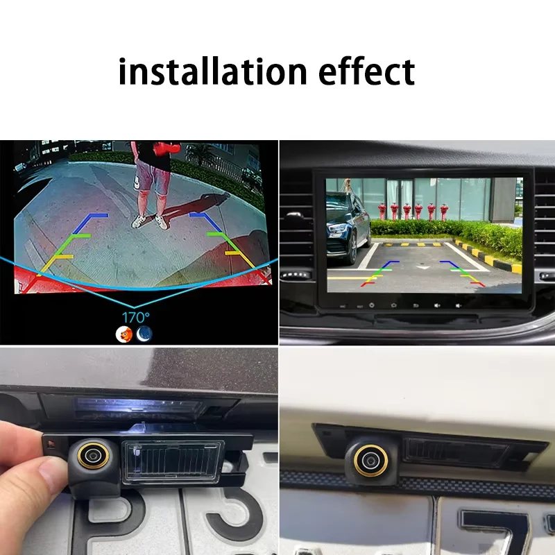 AHD 1080P CVBS Car Rear View Reverse Backup Camera For Opel Astra H J Corsa D Vectra C Zafira B Chevrolet Buick Fiat view 4