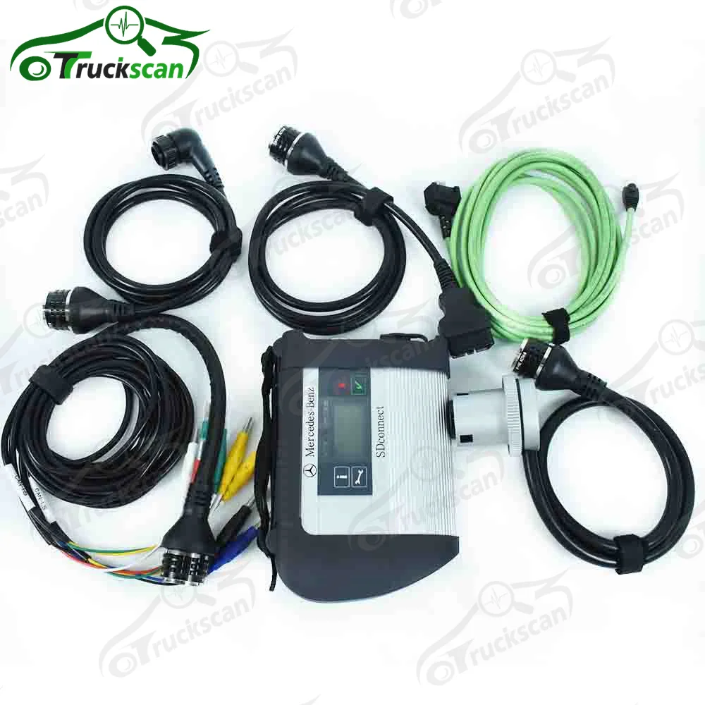 New Full Chip MB STAR C4 2023.12 Software MB SD Connect Compact 4 Diagnostic Tool With cfc2laptop