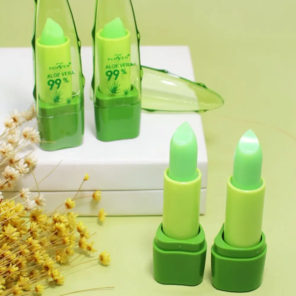 Hydrating Lip Balm For For Penifen Aloe Vera Color Changing Lipstick Waterproof Moisturizing Long Lasting Tint Makeup