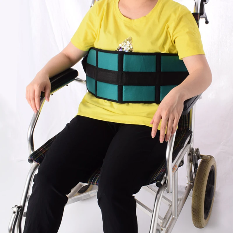 

Wheelchair Belt Widened And Reinforced Thin Breathable Wheelchair Restraint Belt Adjustable On Both Sides To Prevent Falling