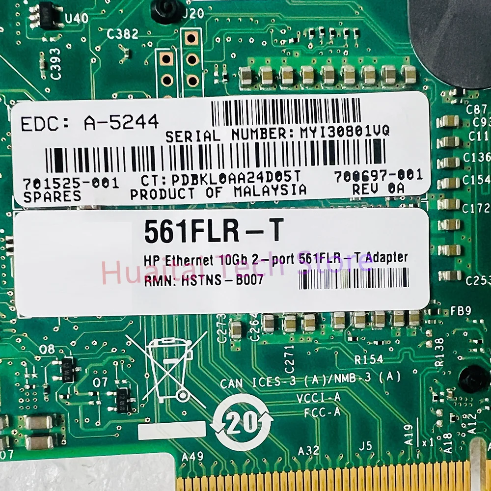 لمحول الشبكة أحادي المنفذ Mellanox 100G 100G MCX555A-ECAT 06FKDT
