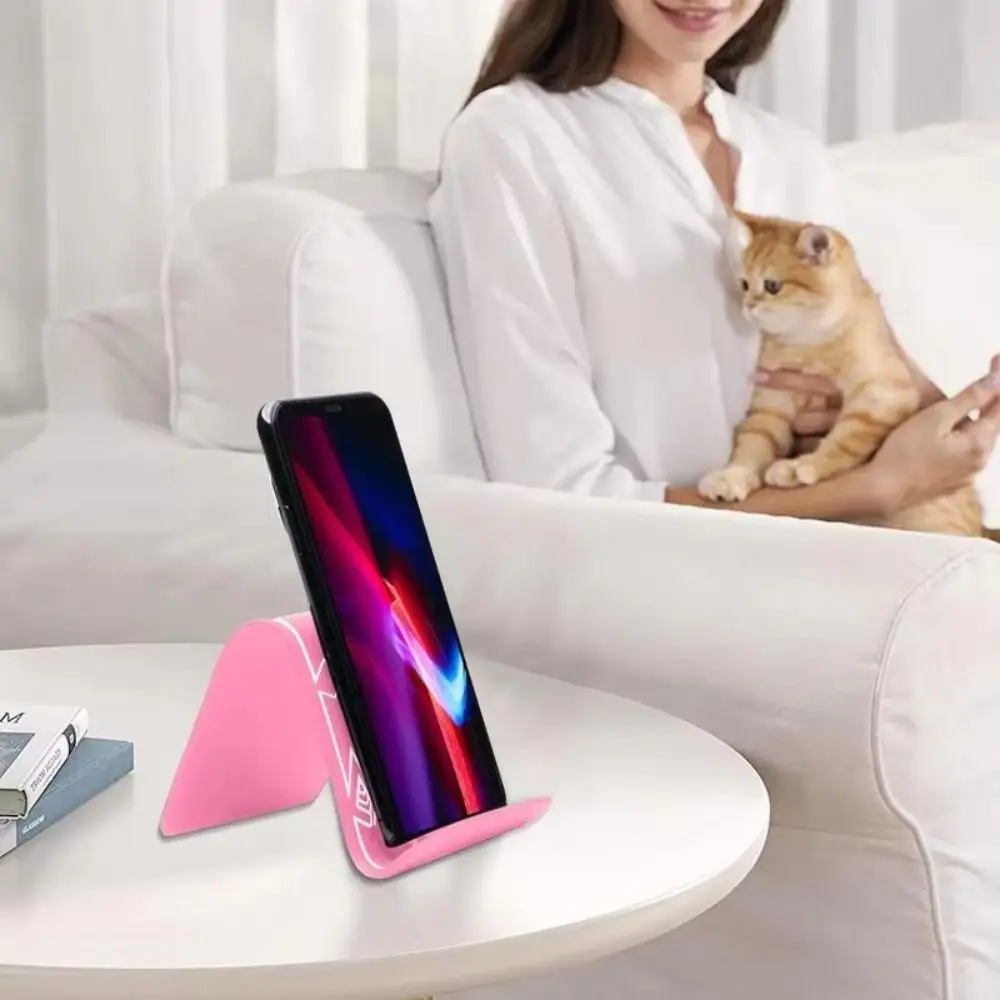 

Graffiti DIY Phone Holder Collapsable Multi-functional Travel Phone Stand Storage DIY Crafts Adjustable Phone Rack