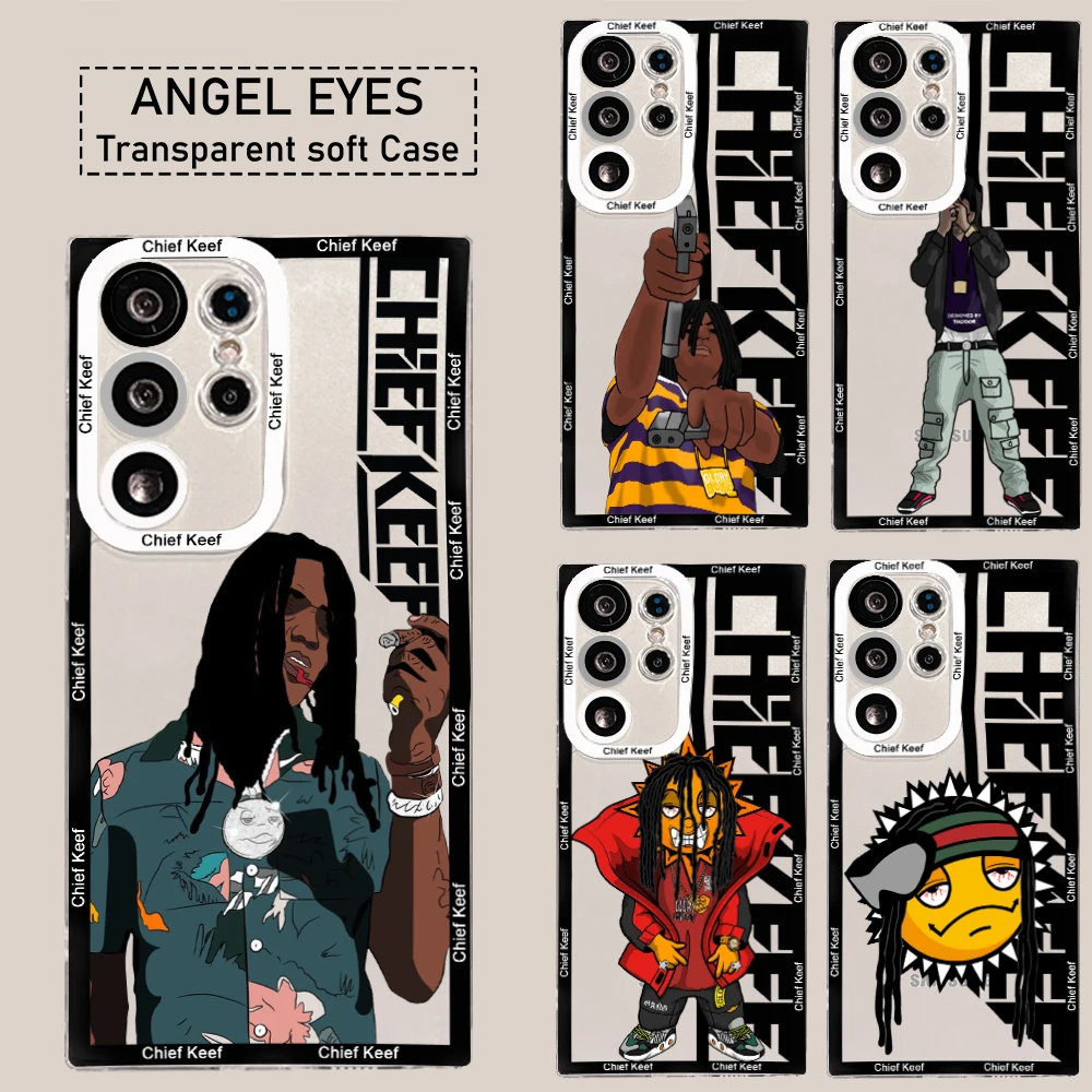 

Rapper Chiefs Keefs Phone Case For Xiaomi Redmi Note 13 12 12C 11 10 10C 10s 9 9s 9A 9T 9C 8 7 Pro Max 4G 5G Transparent Cover