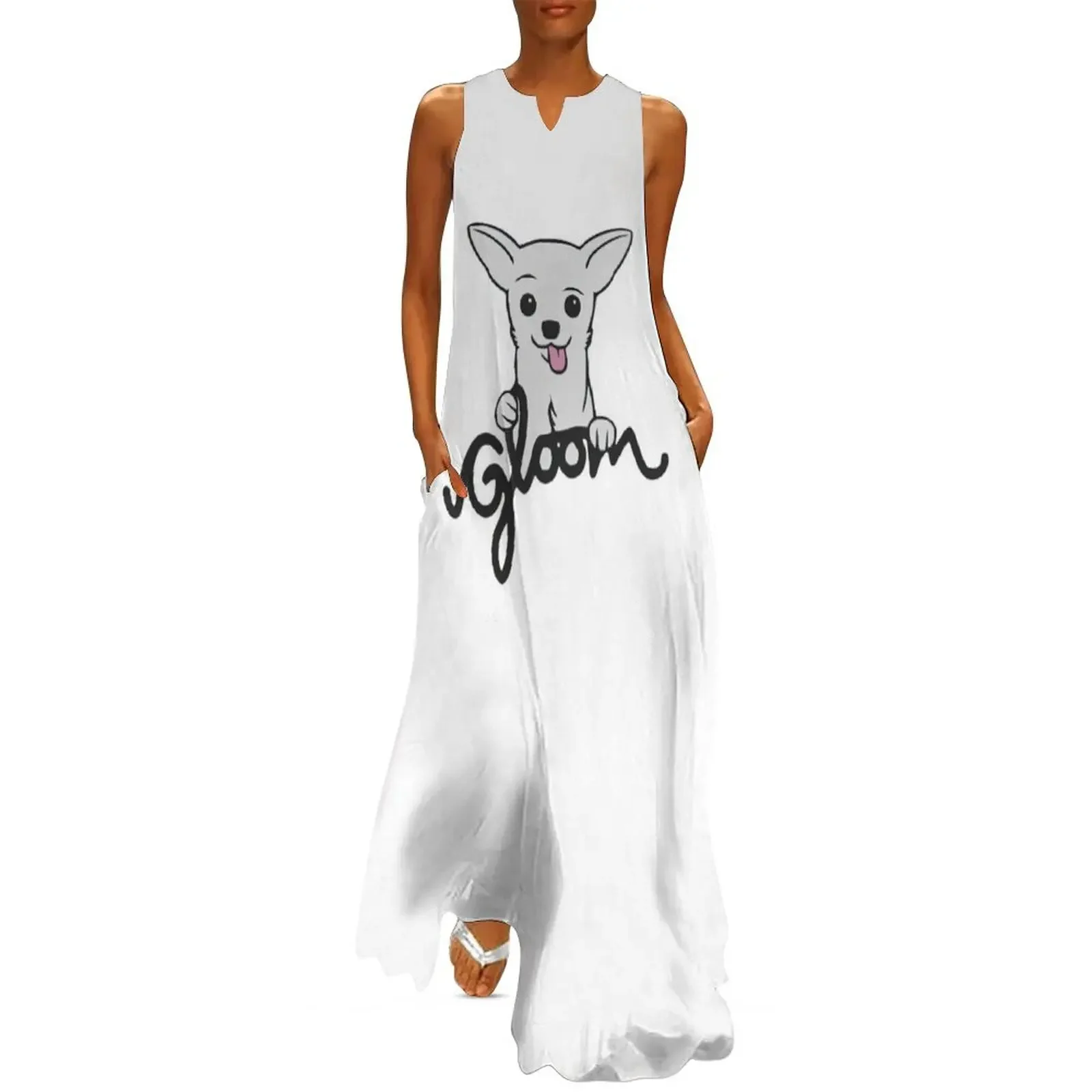 

gloom merch Long Dress elegant and pretty women's dresses dresses with long sleeves Dresses for women 2025 Dress