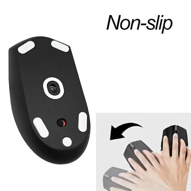 Mouse Feet Pads Sticker for logitech GPW1 GPW2 G304 G305 Mouse White Rounded Curved Edges Mice Feet