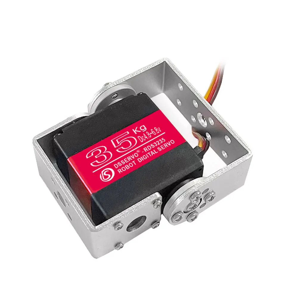 RDS3218 RDS3225 RDS3235 20KG/25KG/35KG Dual-Axis Digital Servo High Speed Torque 180°/270° for RC Car Drone Robot Arm DIY Parts