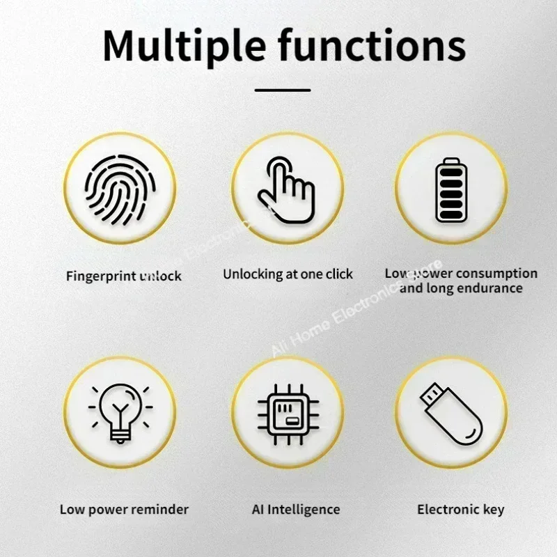 Tuya intelligente Schubladen schloss elektronische Finger abdrucks chlösser Schrank Schließfach Finger abdrucks chloss Smart Türschloss USB-Notent wicklung