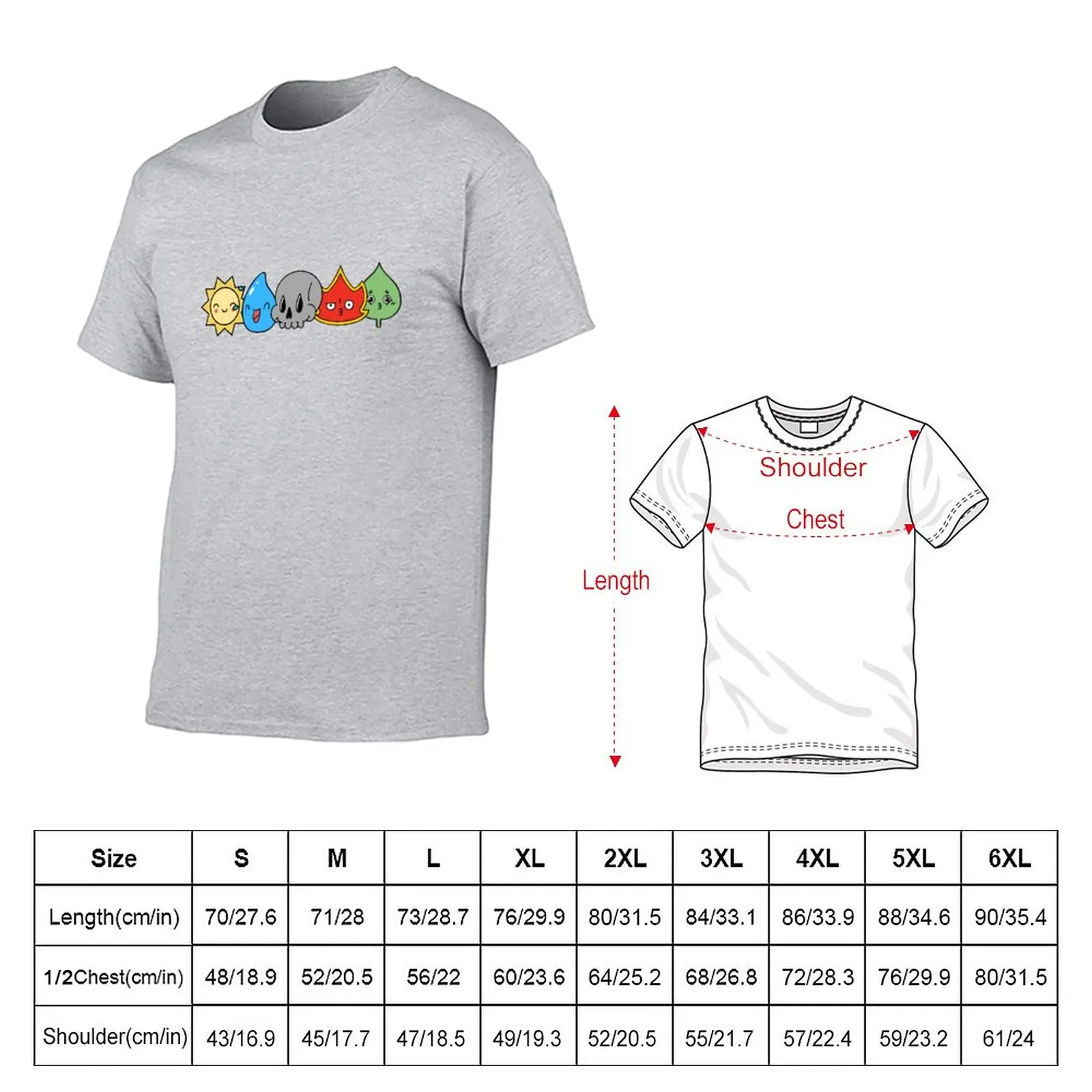 W.U.B.R.G MTG inspired Relaxed Fit T-Shirt T-Shirt Short sleeve funny t shirt plain t-shirt men clothing