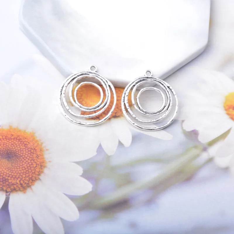 10 Stück/Set Legierungs-Schmetterlingsanhänger Schmuckzubehör Boho Libellen-Anhänger DIY Damen-Ohrringe Herstellung – Detail 11