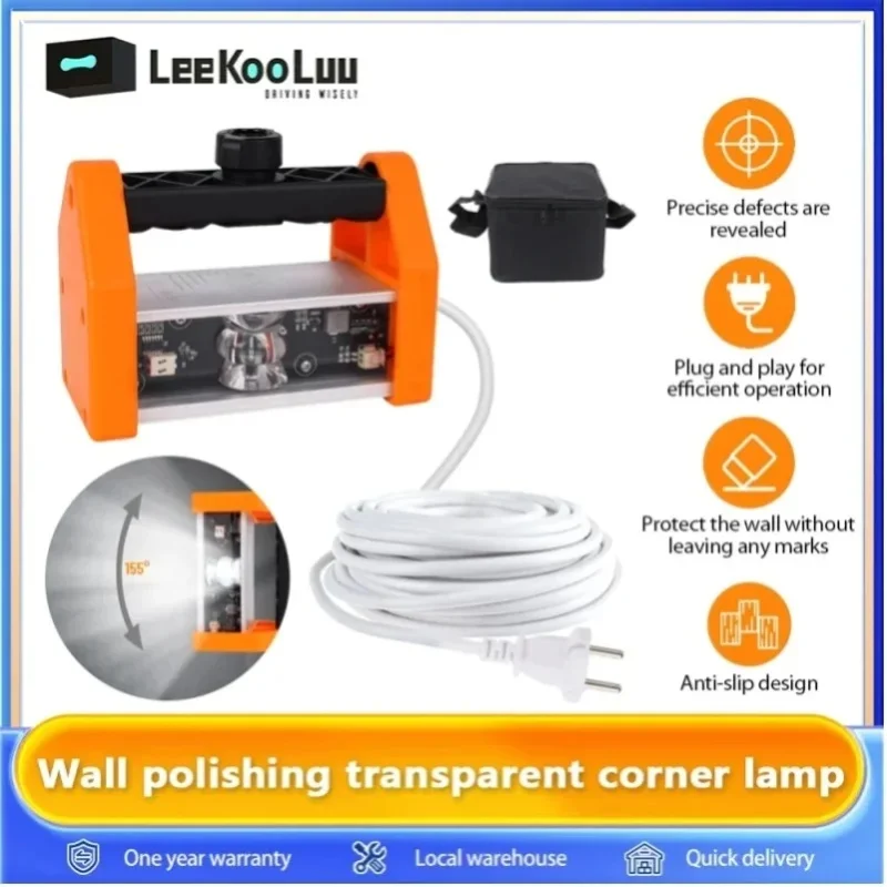 Degreat 1500 Lumen Wandpolier-Transparente Ecklampe für verbesserte Lackierleistung und Wandakzeptanz – Hilfswerkzeug