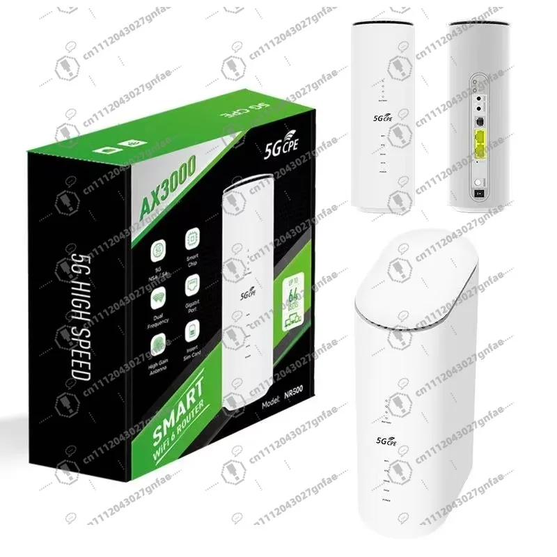 

NR500 Сотовый Wi-Fi 6 4G 5G LTE разблокированный модем-роутер с SIM-слотом для дома и улицы, аккумулятор 4000 мАч, беспроводной маршрутизатор 1000 Мбит/с