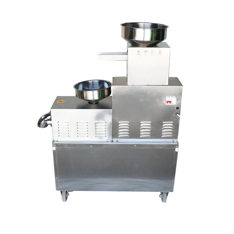 Making Edible Olive Oil Press Machine New Design Cold Hot Peanut Sesame Rapeseed Walnut Coconut Palm Corn Olive Electric