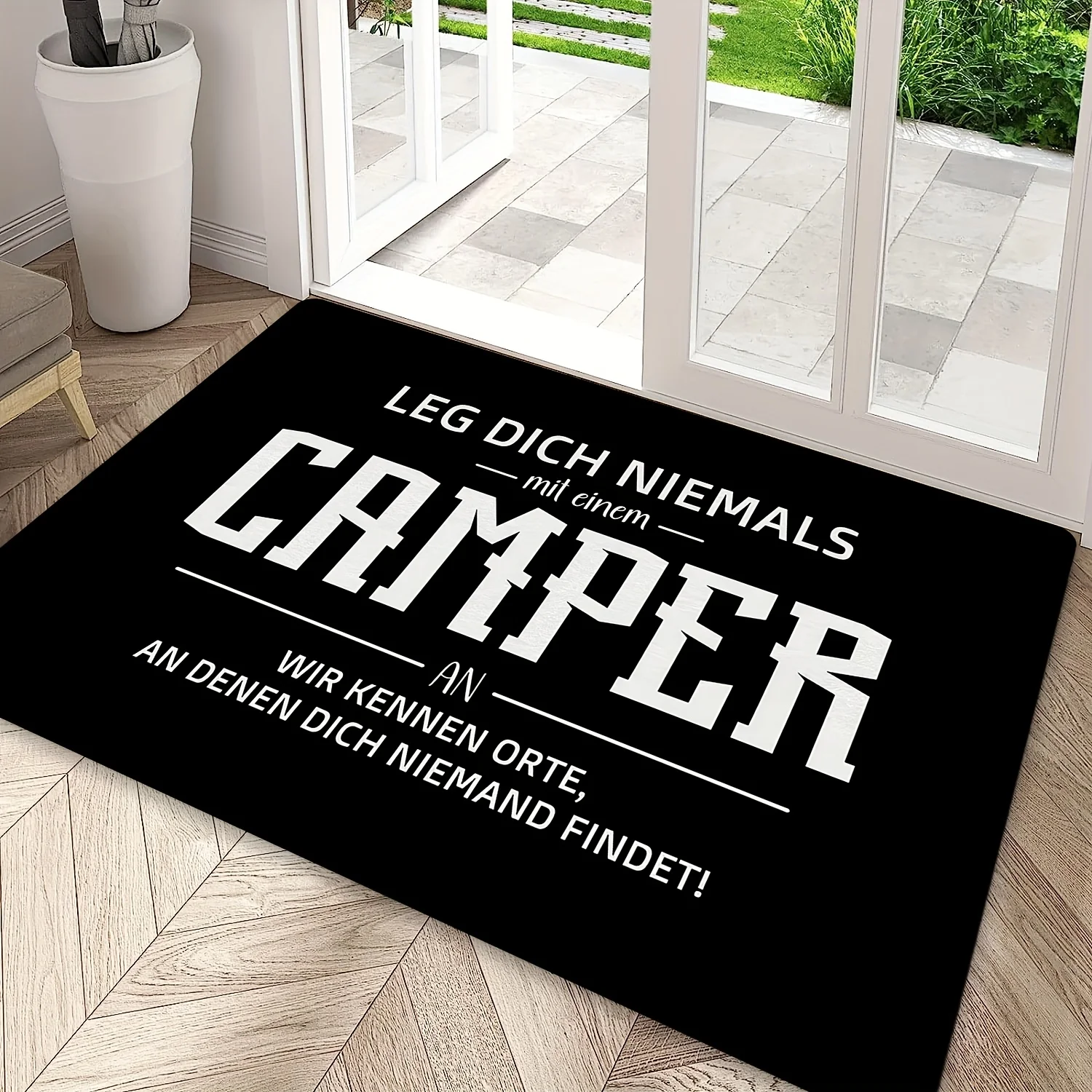 "Leg Dich Niemals M…