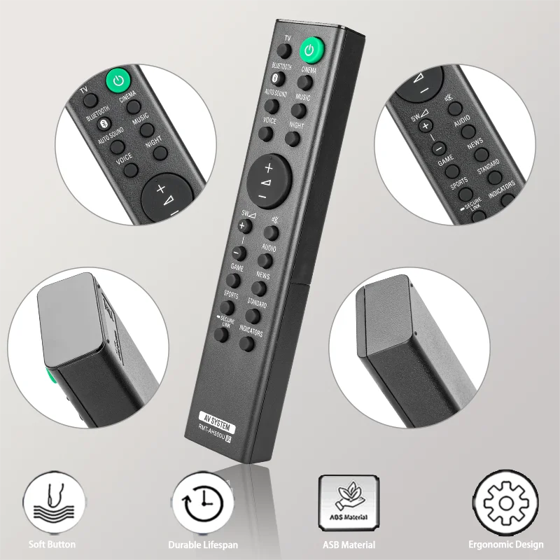RMT-AH500U For Sony Remote Control Compatible With Sony AV System SA-S350 HT-SD35 HT-S350 SA-WSD35 SA-SD35 SA-WS350 Replacement
