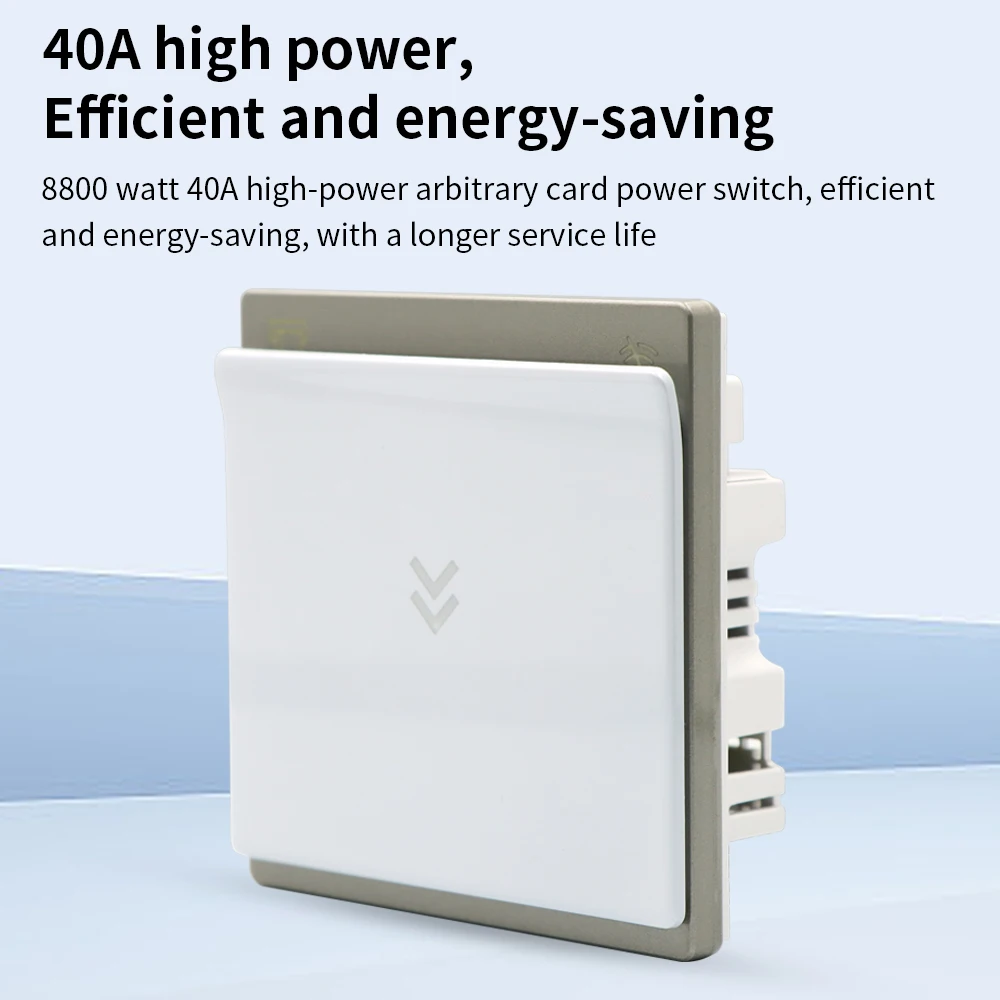 ES3 TTHotel 40A توفير الطاقة التبديل التوقف AC180-250V 2.4 جيجا هرتز واي فاي S50 بطاقة توفير الطاقة التطبيق WIIF عن بعد على إيقاف