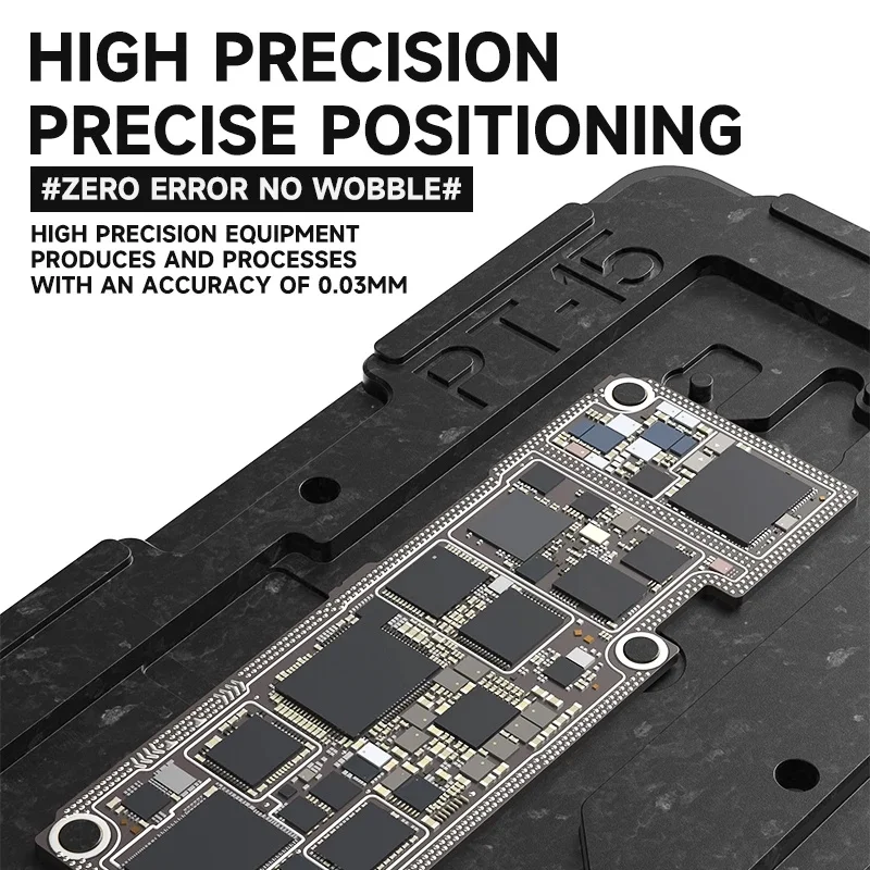 LUOWEI LW-PT01 Middle Frame BGA Reballing Stencil Platform Set for X-15 ProMax Motherboard Layered Soldering Station Kit