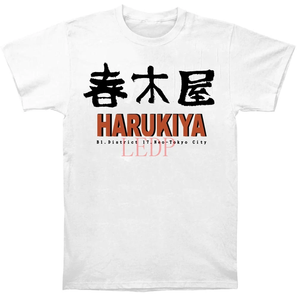 Akira Harukiya Bar T-Shirt Film Anime Manga Neo Tokyo Cosplay Nerd Summer  Printed Pure Cotton MenS Cheap Tee Shirts