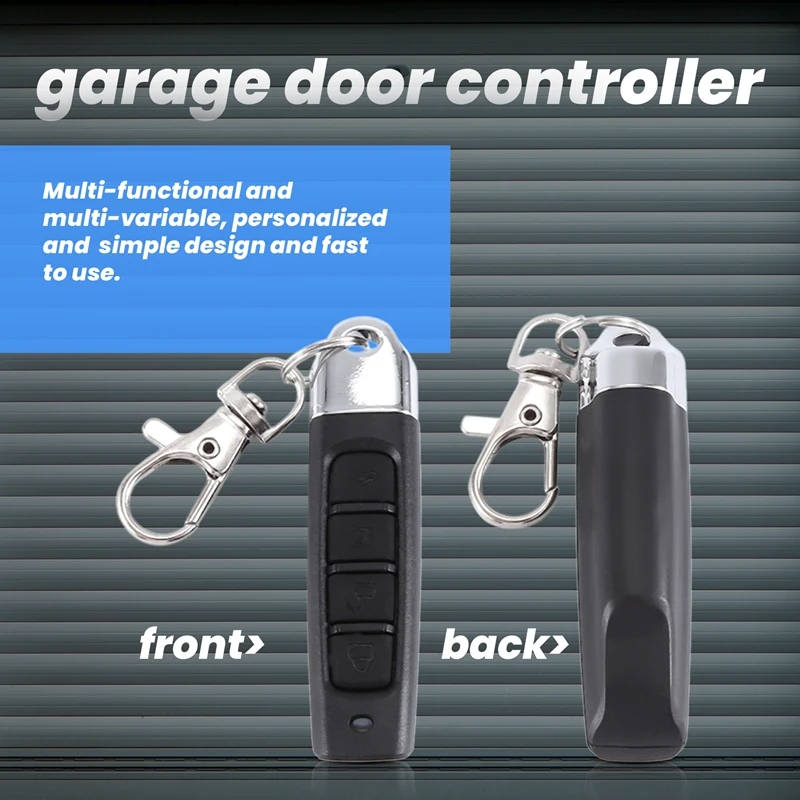 433Mhz Remote Control Garage Gate Door Opener Remote Control Duplicator Clone Cloning Code Car Key