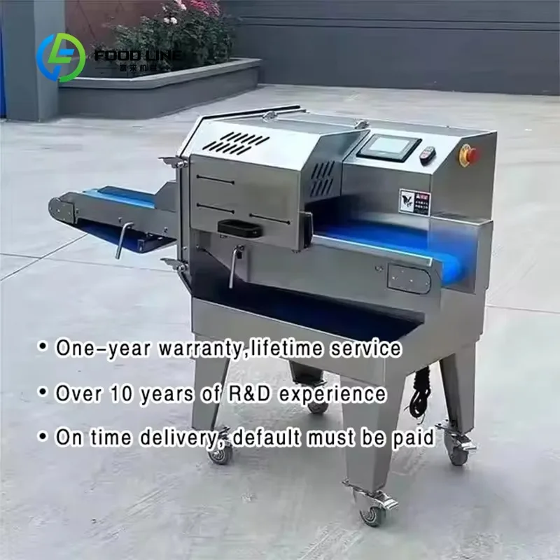 Customized Commercial Meat Slicer Automatic Multi functional Bacon Cooked Beef Slicer Food Processing Plant Essential Hot Sale view 6
