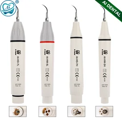 AI-HW/hd único spray de água led piezo ar scaler dental handpiece portátil dentes branqueamento ferramentas cirúrgicas ultra-sônica detechable