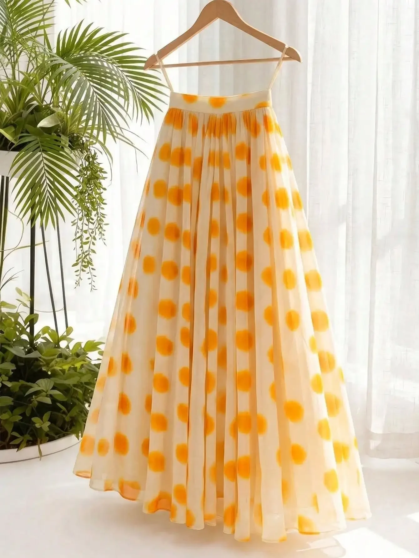 

Summer Fashion New Dopamine Hazy Polka Dot Women Skirt
