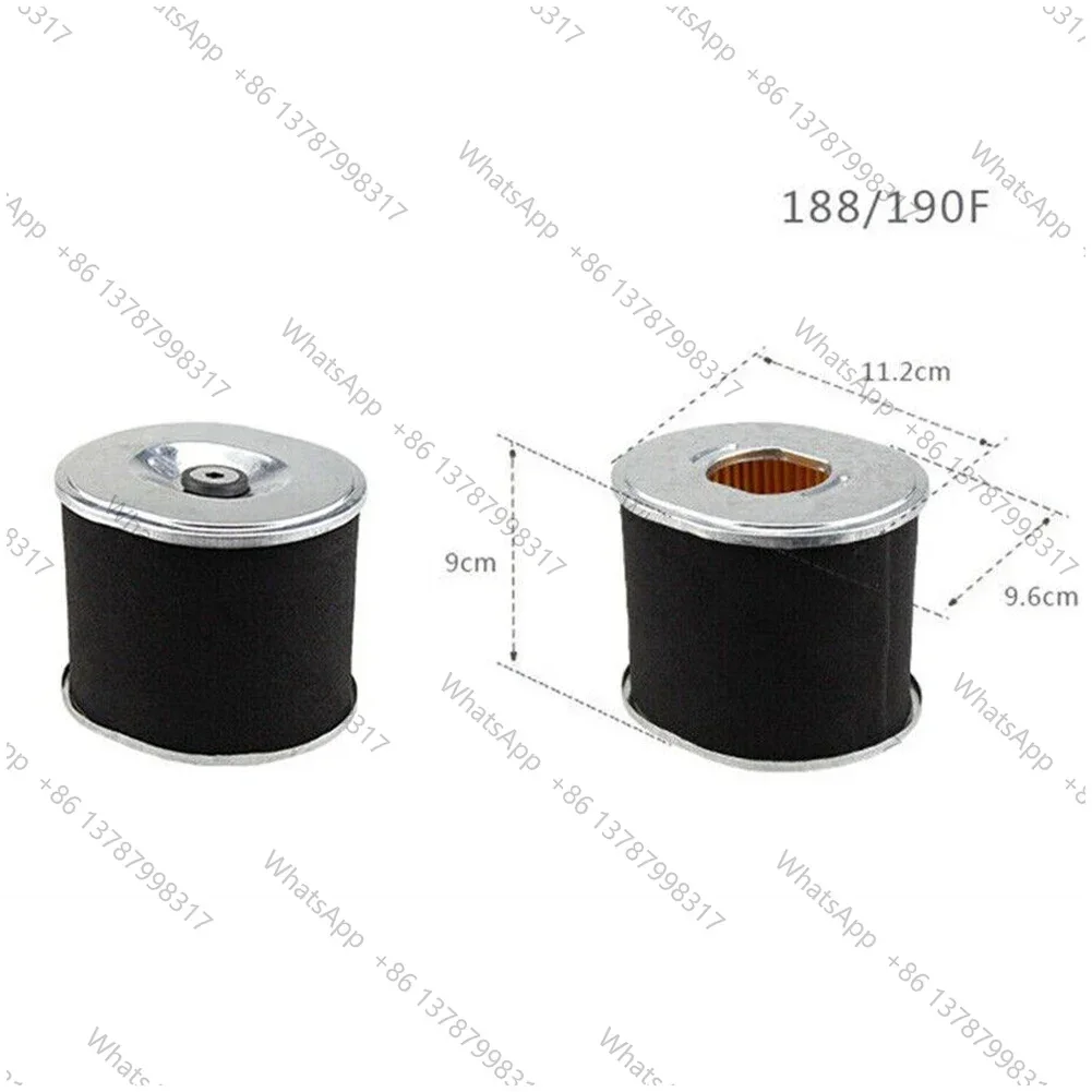Air Filter For 168F 170F 173F 188F Engines Alternator Durable Air Filter 188/190F, 173/177F, 168/170F Air Filter Generator Parts - view 4