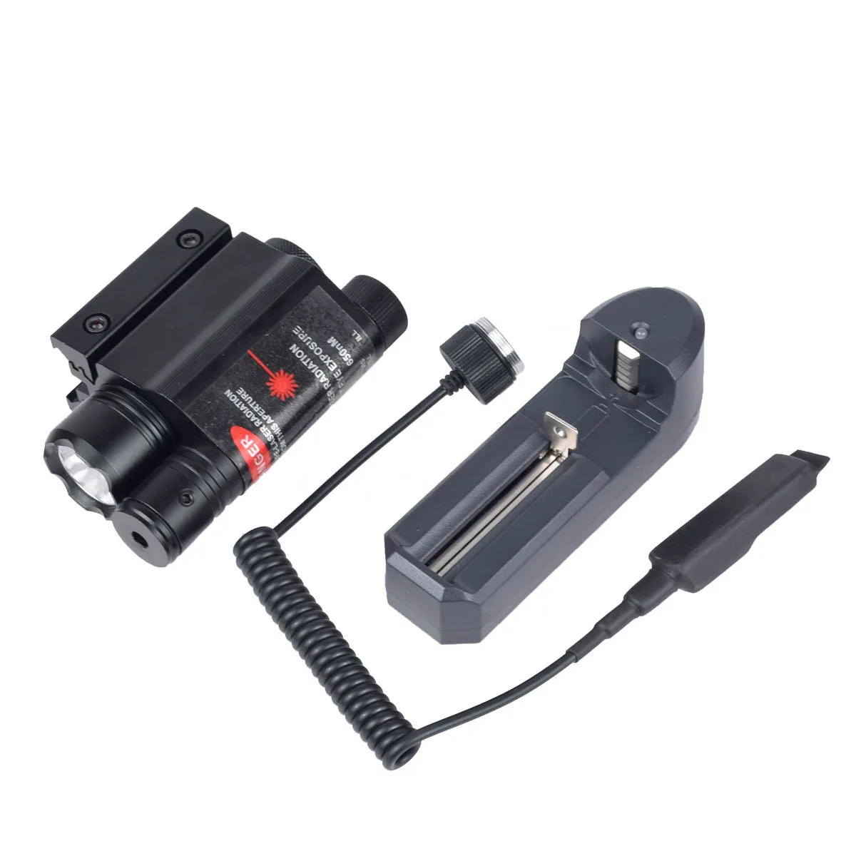 Tactical LED Flashlight Green Red La-sers For G17 19 22 Hunting 20mm 11mm Rail Dovetail Airsoft Picatinny Light