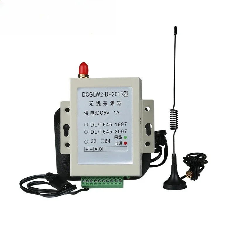 

Rail 485 communication, wireless remote collector, remote prepaid energy meter