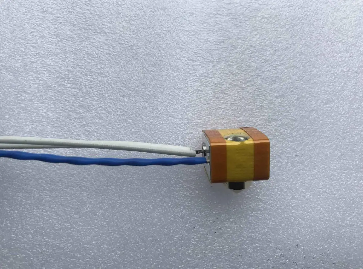 The Small Aluminum Block with Cable For QIDI TECH I MATES 3D Printer