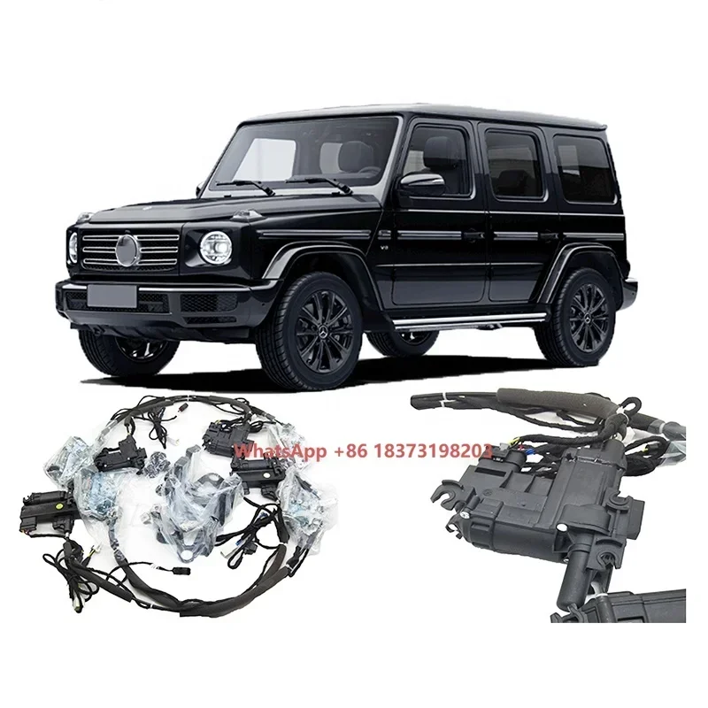 G-class Soft Close W464 Modified Electric Suction Door G400 G550 G63 G350d G500 Upgraded Electric Suction Door  Car Accessories