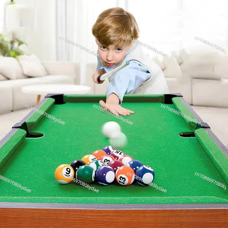 Billiard Table Children's Home Mini American Billiards Table Adult Small Family Parent-Child Table Games Boy Toys