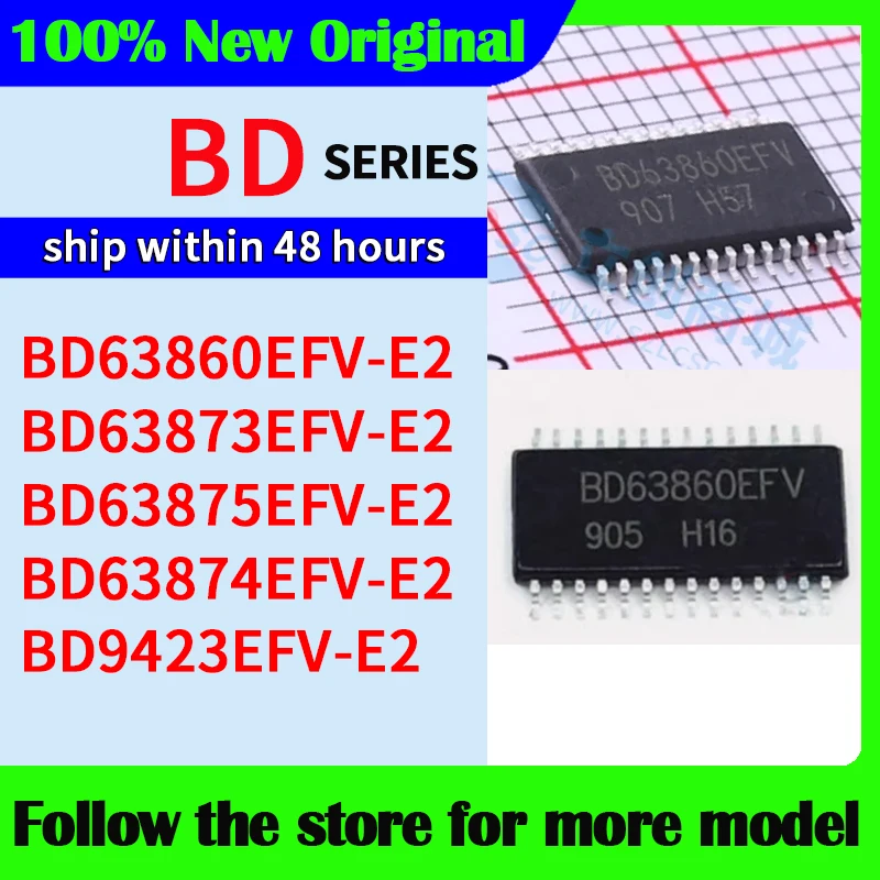 BD63860EFV-E2 BD63873EFV-E2 BD63875EFV-E2 BD63874EFV-E2 BD9423EFV-E2  High quality New