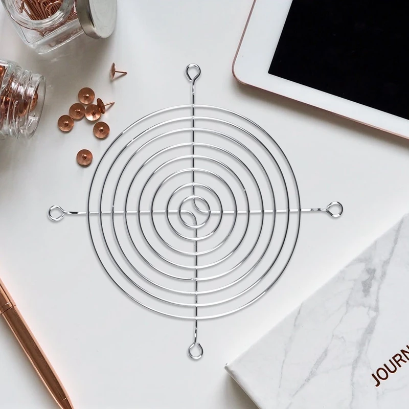 3 قطع 120 مم 4.7 بوصة شواية واقية للمروحة المعدنية لجهاز الكمبيوتر الشخصي