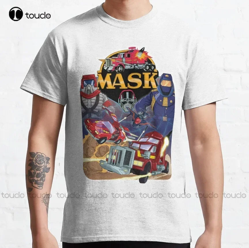 Action M.A.S.K Classic T-Shirt mens shirt Custom aldult Teen unisex digital printing Tee shirt fashion funny new xs-5xl