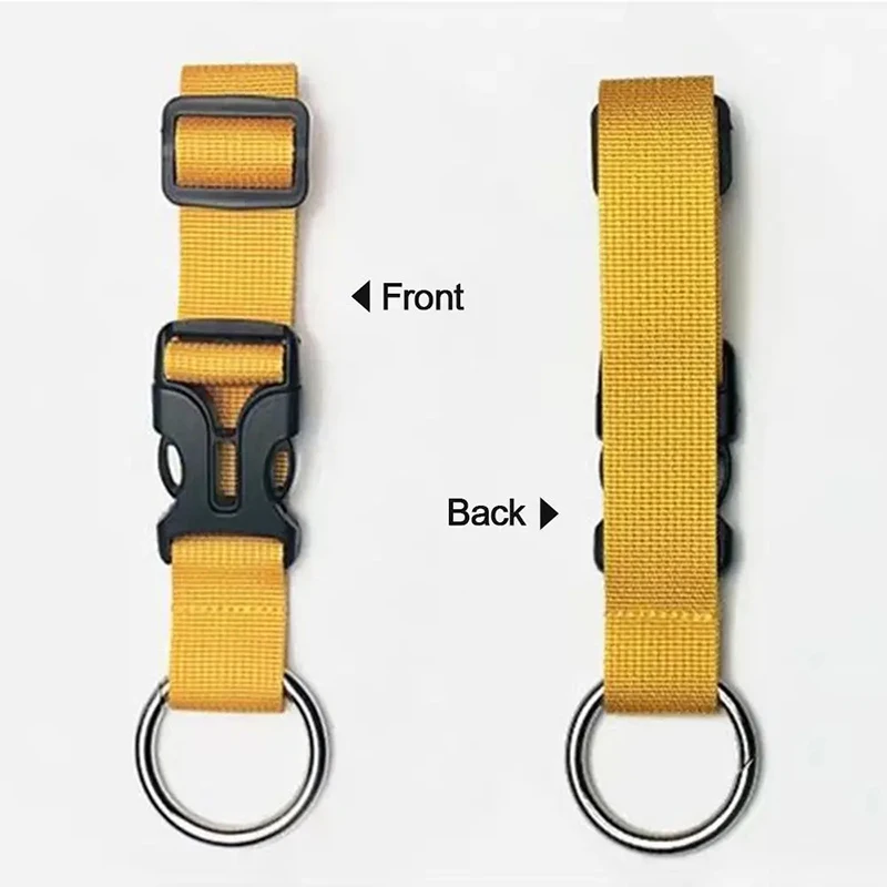 1PCS Backbin Belt Buckle Luggage Band Multifunctional Backpack Nylon Hanging Buckle Portable Suitcase Hook Hanging Buckle