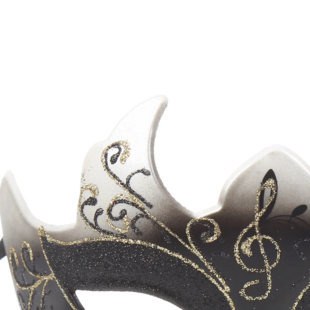 

Venetian Half Face Mask Black Fashion Masquerade Carnival Party Cosplay Rave Dance Prop Halloween Valentine Gift Decor