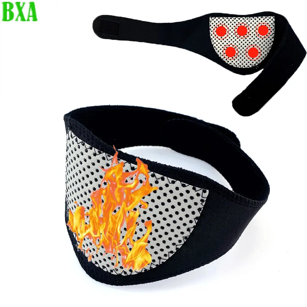 

1PCS Muscle Relax Cervical Vertebra Protect Health Care Neck Belt Tourmaline Self Heating Magnetic Therapy Neck Wrap Belt Brace