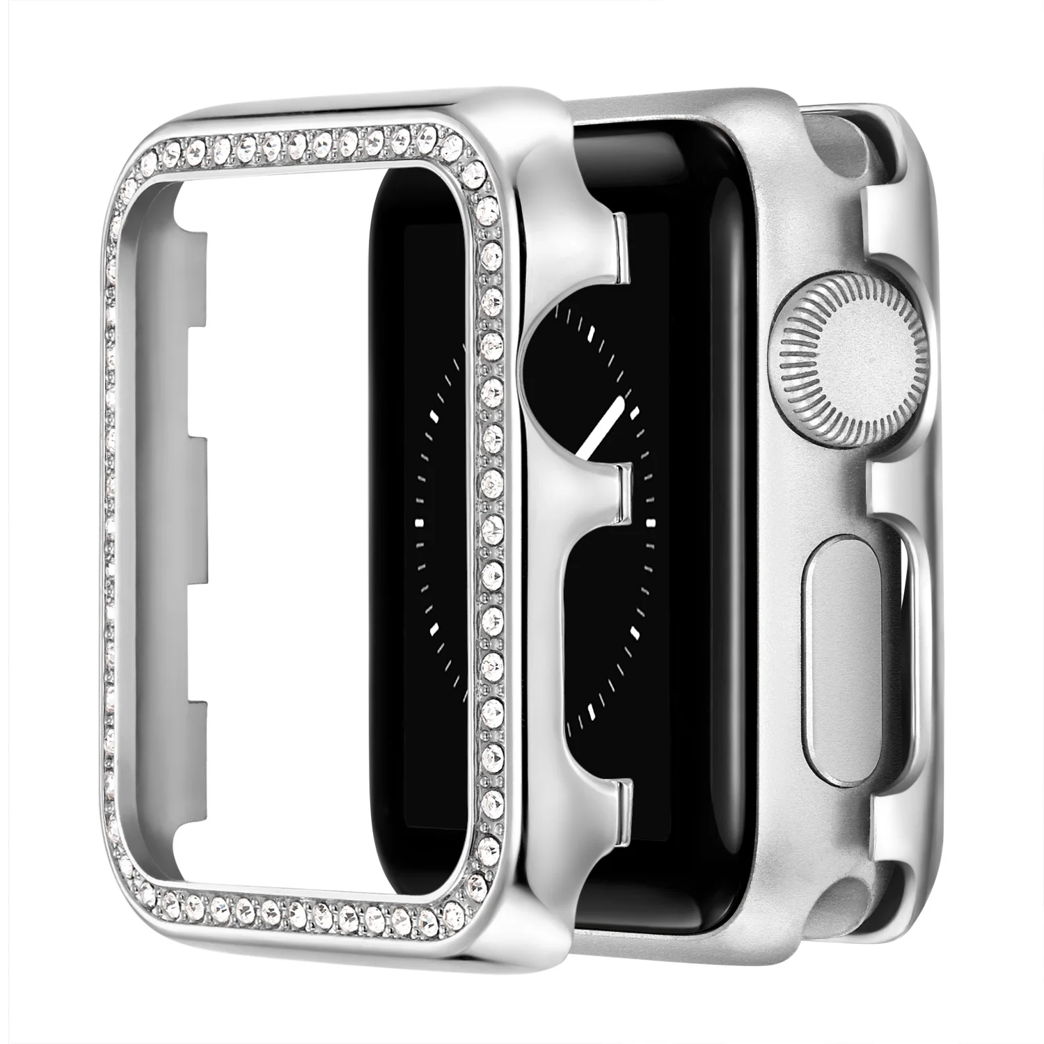 

Metal watch case Compatible with Apple watch 45mm 41mm 44mm 40mm 42mm 38mm protective case For iWatch 8 7 6 5 4 3 SE watch case