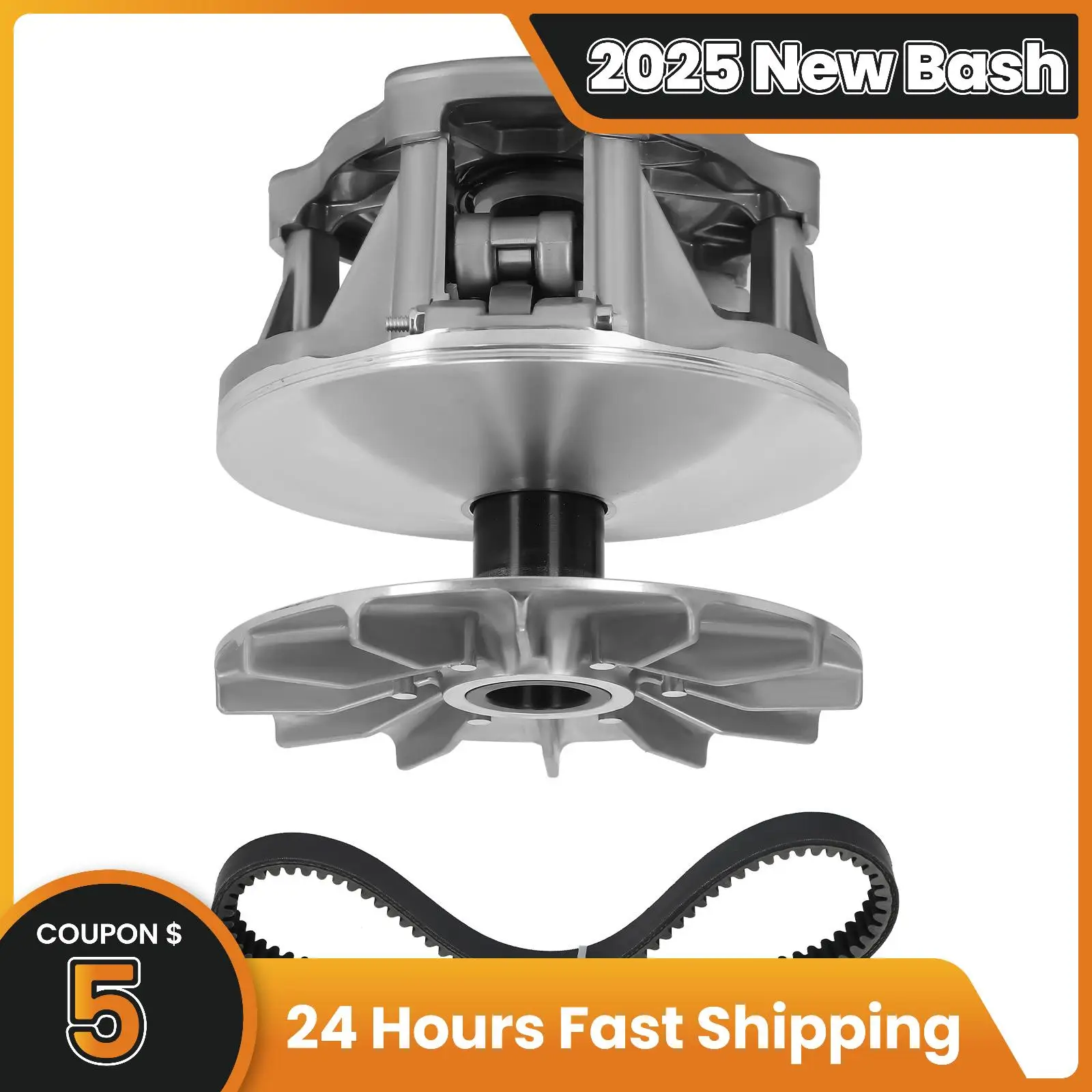 

Complete Primary Drive Clutch W/ Belt for Polaris Trail Blazer 250 1321476 1990-2006 1321976 1321468