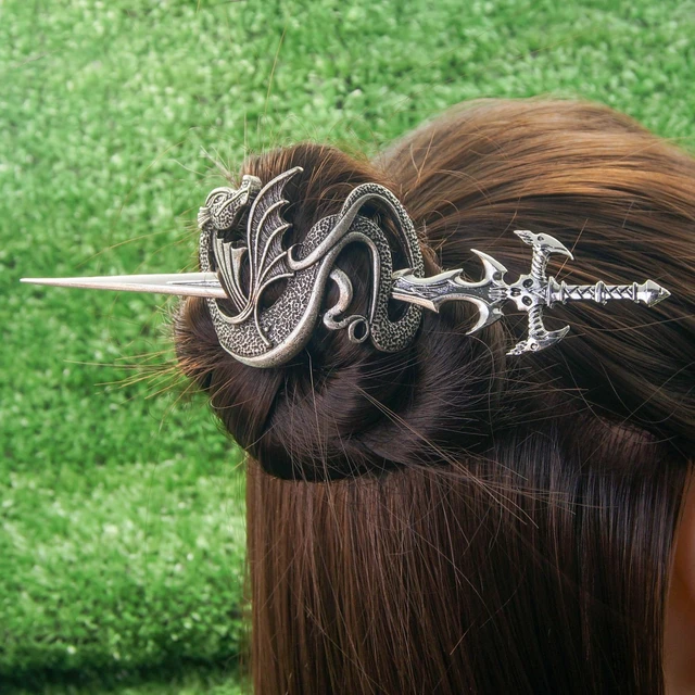 Viking style hair clips outlet