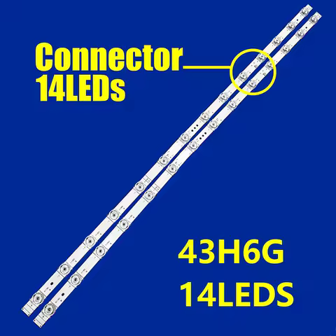 LED Backlight Strip for Hisense 43R61G 43H78G