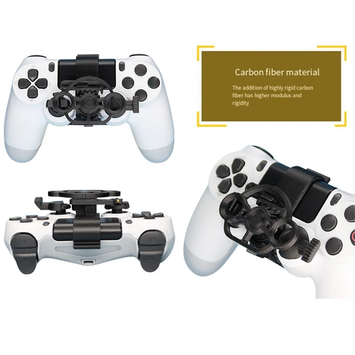 Y23A Gaming Racing Wheel Mini controller di gioco dello sterzo per accessori da gioco per controller 3D Sony PlayStation PS4