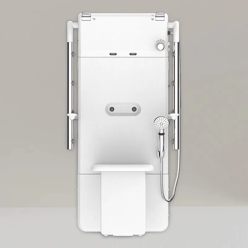 Sitting Shower For The Elderly Multifunctional Constant Temperature Wall-mounted Seat Bath Bath Chair Foldable Shower Shower Arm