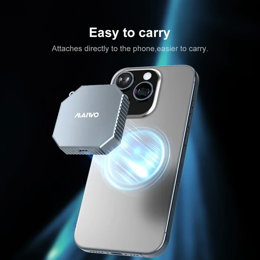 MAIWO M.2 Magnetic SSD Enclosure Adapter NVMe Aluminum External SSD Drive Adapter USB 3.2 Type-C 10Gbps To M2 2230 NVMe SSD Case